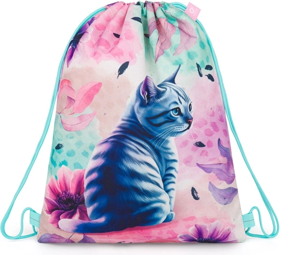 Sporttas Topgal RAMY met kattenmotief