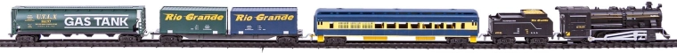 4 wagons voor vracht- en passagiersscenario’s