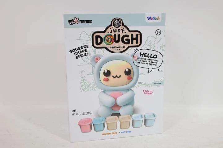 Wecool Just Dough boetseerklei set – beertje