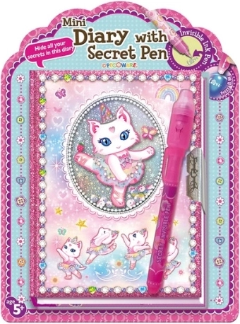 PECOWARE dagboek met pen Ballerina Kat
