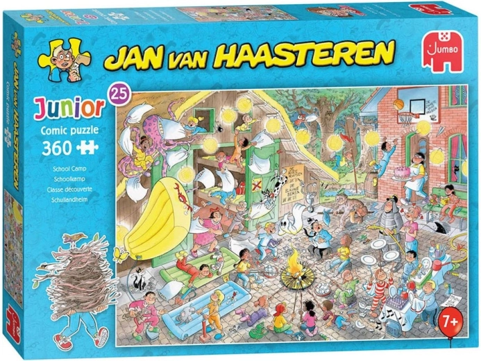 Puzzel Jan van Haasteren Junior School in de natuur 360 stukjes