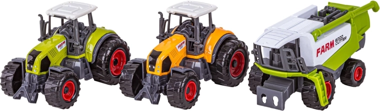 3 voertuigen voor compleet boerderijspel