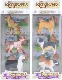 Set plastic hondjes 3 stuks