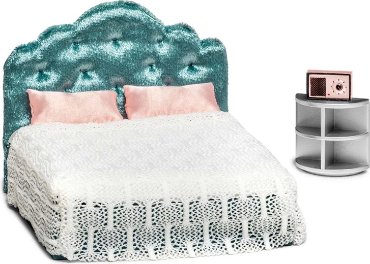 Luxe tweepersoonsbed met beddengoed