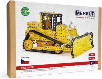 Bouwset MERKUR bulldozer, 535 stukjes