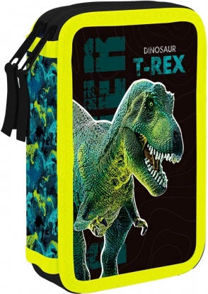Premium dubbele etui Dinosaurus