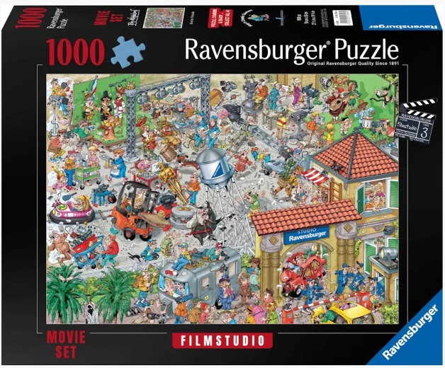 Ravensburger puzzel Ray's Comic – filmstudio 1000 stukjes