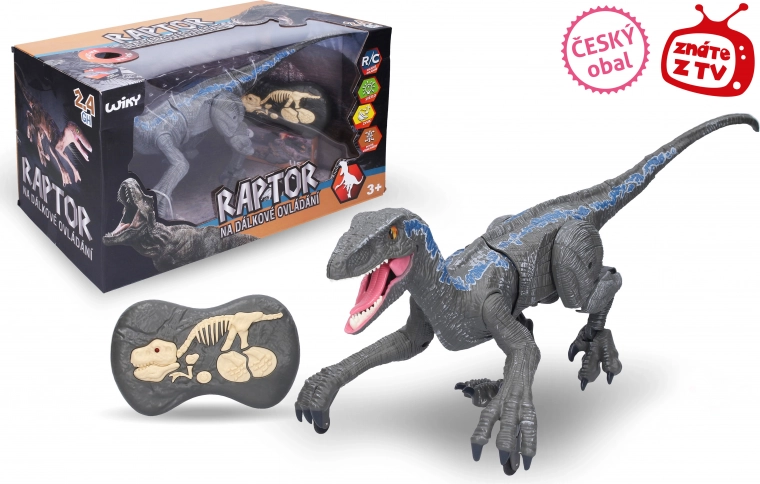 Raptor met afstandsbediening grijs 45 cm