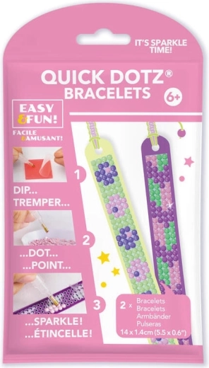Quick Dotz armbanden paars - 1 stuk