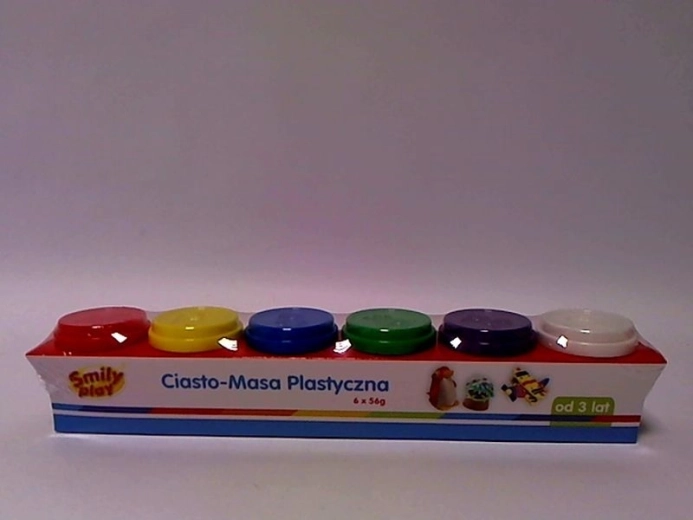 SmilyPlay boetseerklei in potjes (6 kleuren) - 1 stuk