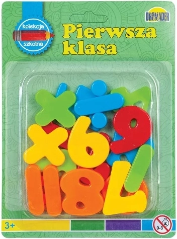 Magnetische cijfers op blisterverpakking Dromader