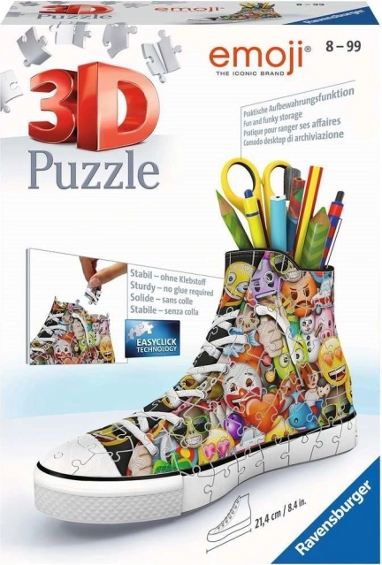 Ravensburger 3D-puzzel sneaker Emoji 108 stukjes