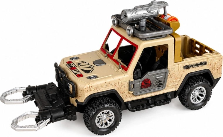 Terreinwagen met geluidseffecten