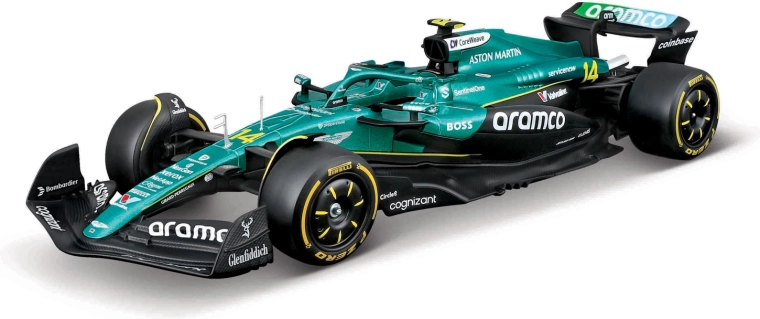 Realistische Aston Martin AMR25 (2025) in schaal 1:24