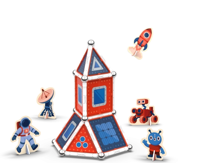 Magnetische verbinding voor stabiele 3D-modellen