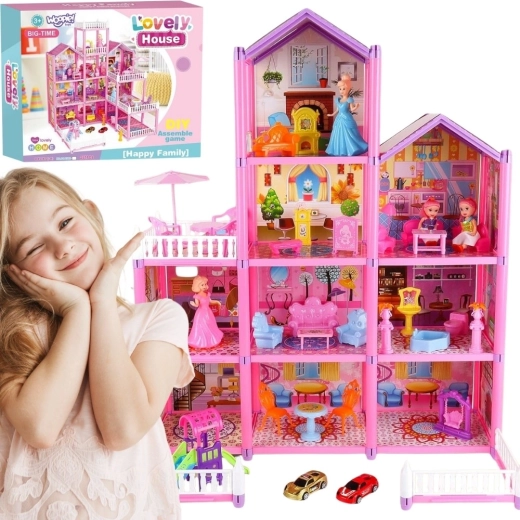 WOOPIE megavilla voor poppen Lovely House