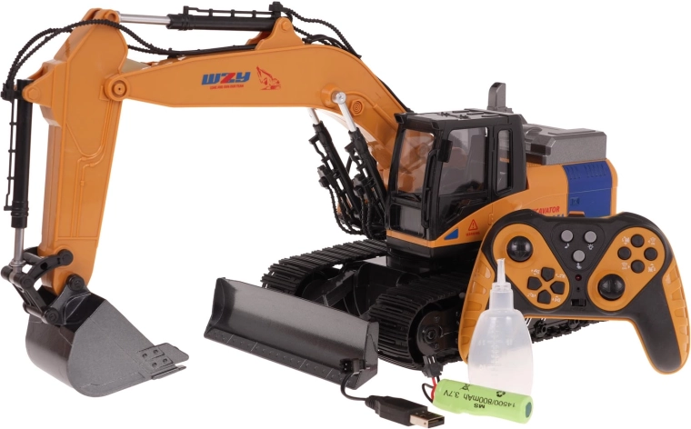 Kinder R/C graafmachine met lichten en geluiden