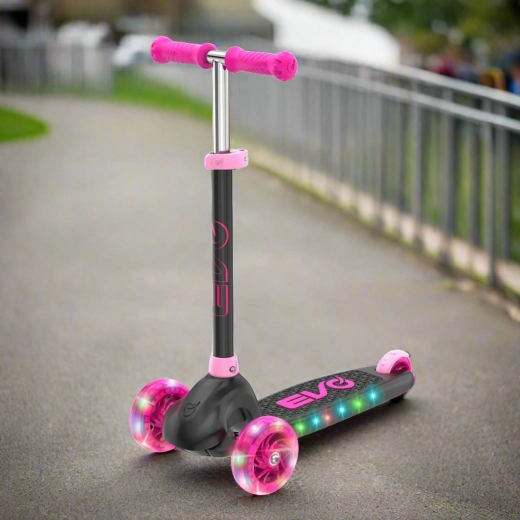 LED-wielen en verlichte onderzijde