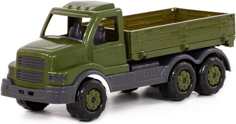 Militaire vrachtwagen met open laadbak - 1 stuk