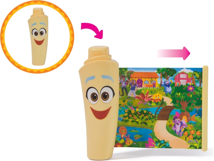 Kaart en kompas voor fantasierijke tochten