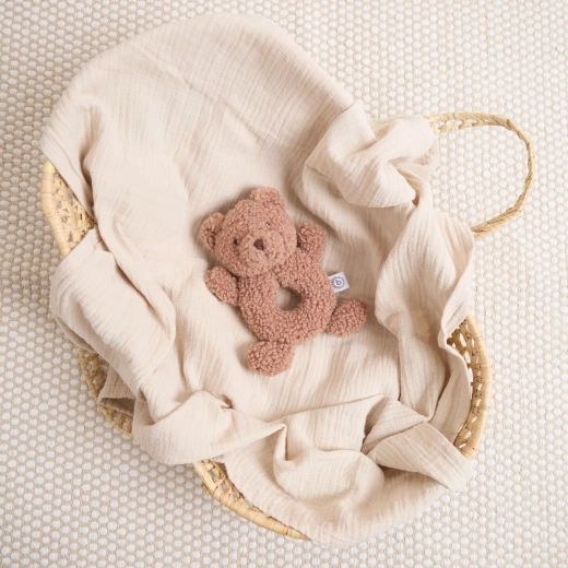 Zachte pluche en focus op veiligheid