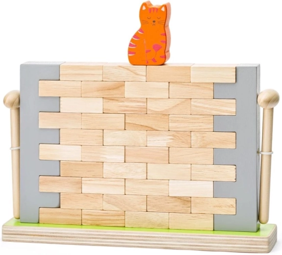Balance spel Woody - Laat de muur niet instorten
