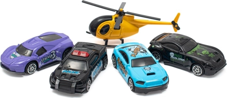 Helipad, tankstation en wagenpark