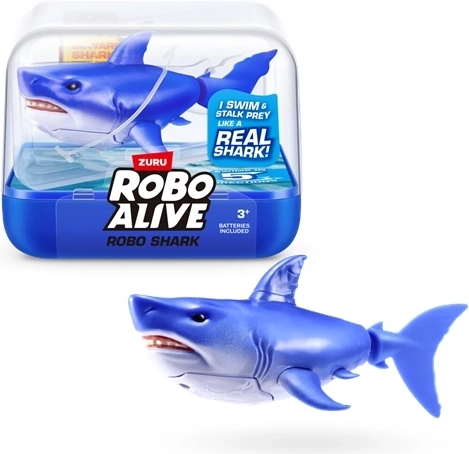 ZURU Robo Alive drijvende blauwe haai voor in het water