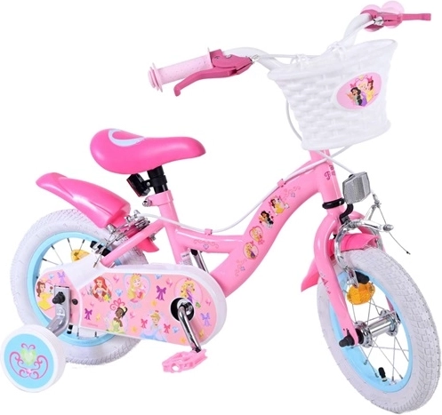 Disney Princess kinderfiets 12" roze