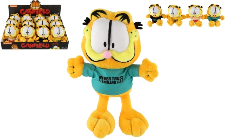 Pluchen Garfield 22 cm (4 varianten) - 1 stuk