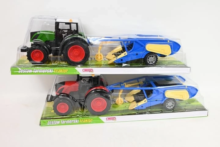 Tractor met landbouwmachine