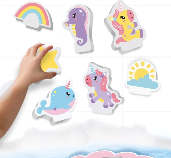 Drijft op water en plakt op tegels