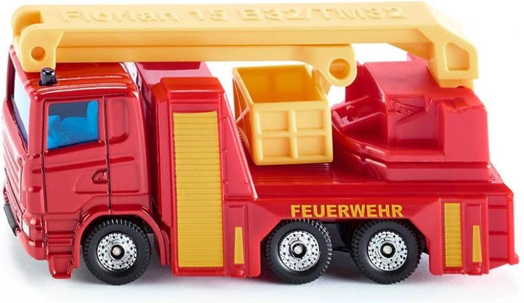 Siku Super brandweerwagen met uitschuifbaar platform