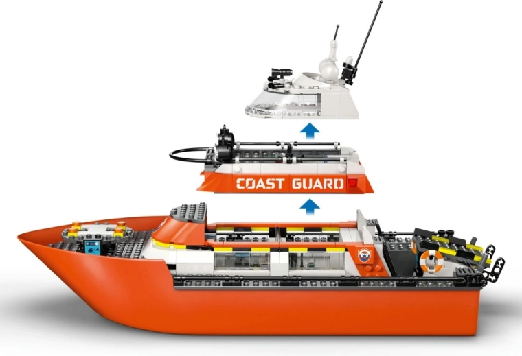 Modulair dek met toegang tot het interieur