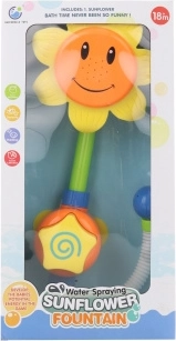 Leuke zonnebloemdouche voor in bad