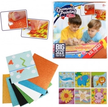 Diamantschilderen met foamstickers XXL