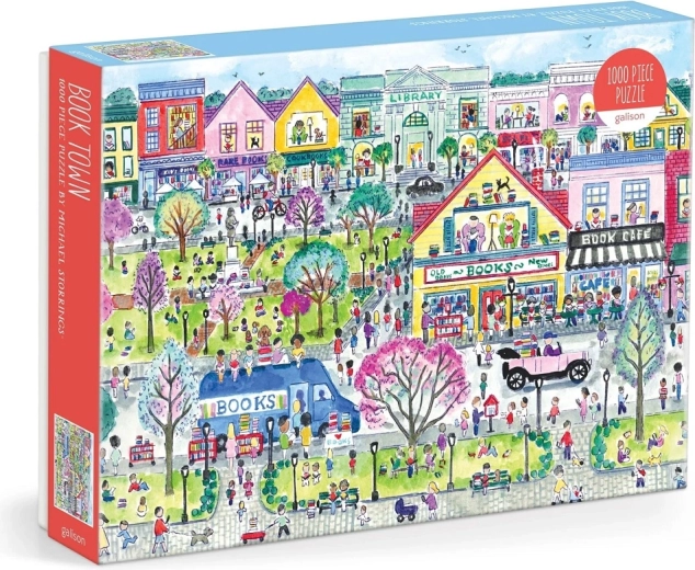 Puzzel 1000 stukjes Boekenstad van Galison – MICHAEL STORRINGS