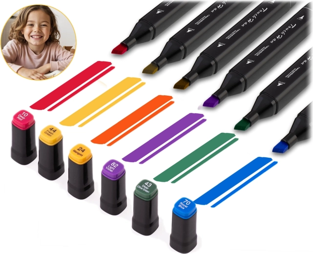 80 levendige, rijke kleuren met egale dekking