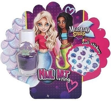 Alles voor een mermaid-manicure in één verpakking