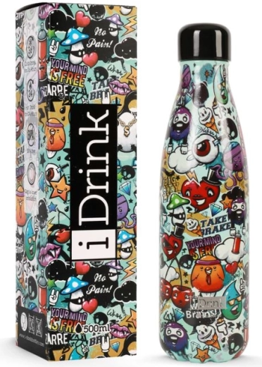 Thermosfles Urban met graffiti-motief