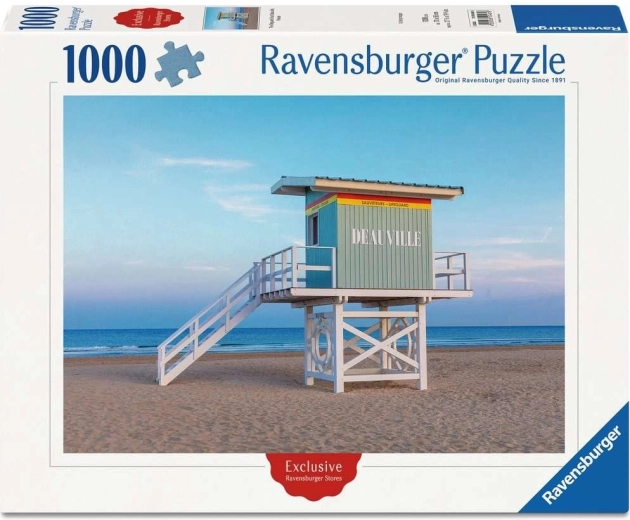 Ravensburger puzzel Uitzicht op Deauville, Frankrijk 1000 stukjes