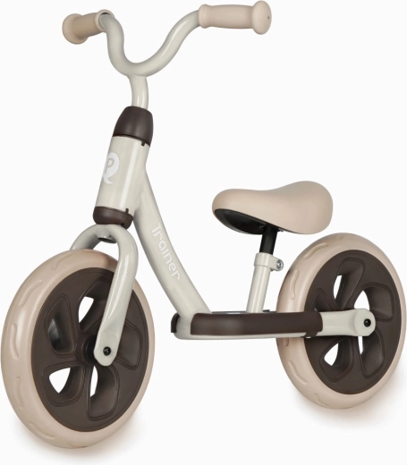 Qplay Trainer loopfiets beige
