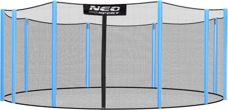 Neo-Sport externe beschermnet voor trampoline 457–465 cm (15 ft) voor 10 palen
