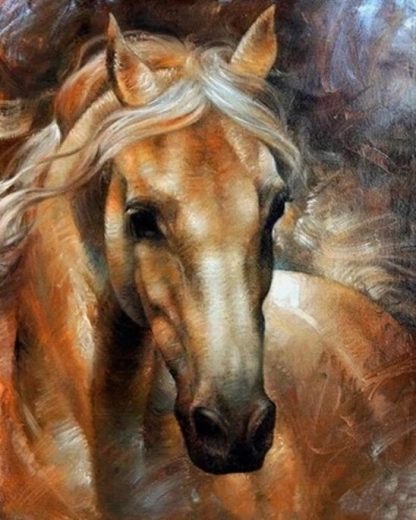 Norimpex schilderen op nummer paardenportret 40 × 50 cm