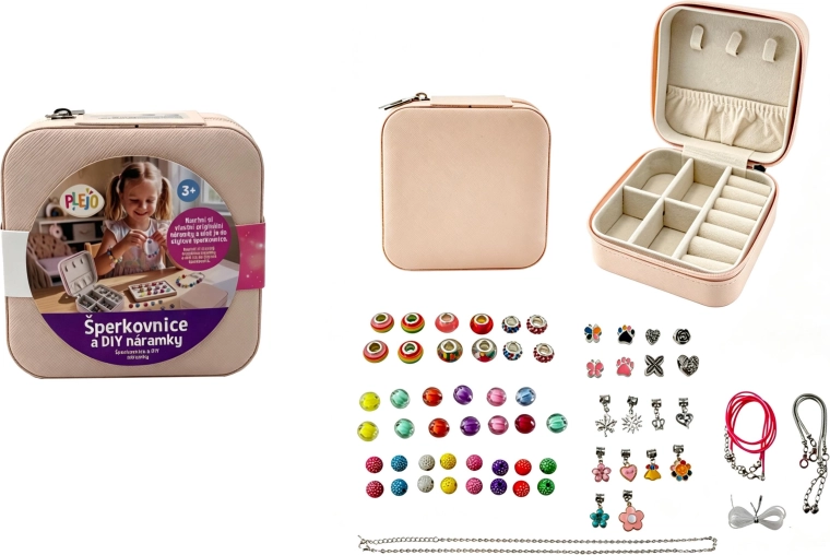 PLEJO juwelenkistje en set om armbanden te maken