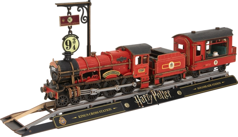 Gedetailleerde houten 3D-puzzel voor Harry Potter-fans