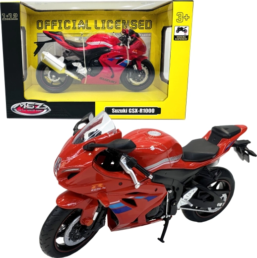 Metalen modelmotor Maisto Suzuki GSX-R1000 2006 op schaal 1:12