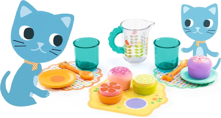 Kleurrijk theefeest voor de allerkleinsten