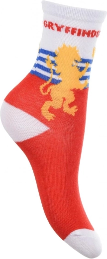 Gryffindor-motief met opvallende tekst en wapenschild