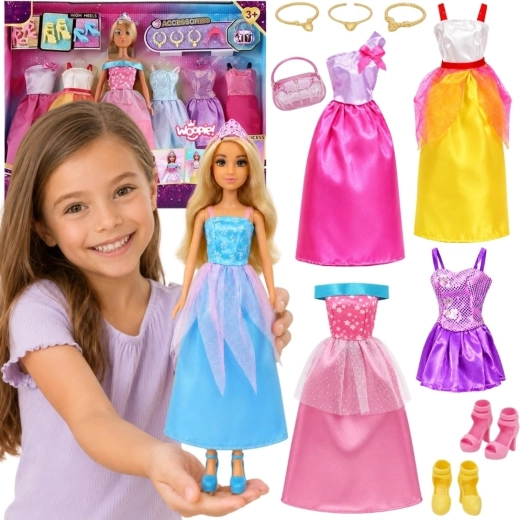 Woopie Royal pop met baljurken en accessoires